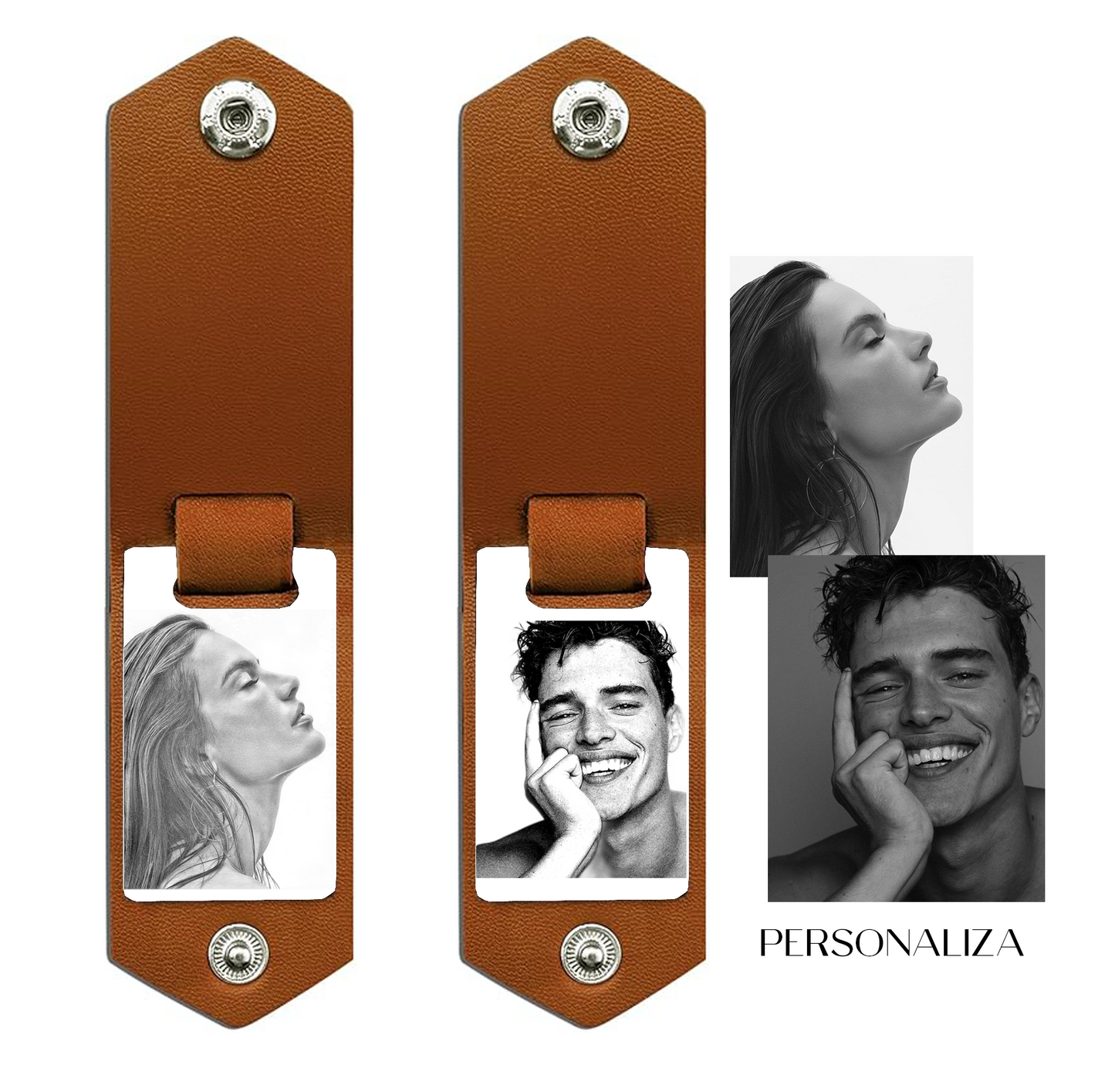 Porta chaves em couro - Conjunto